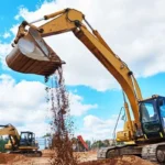 Bina Temel Hafriyatı uygulaması yapan profesyonel hafriyatçı ekip