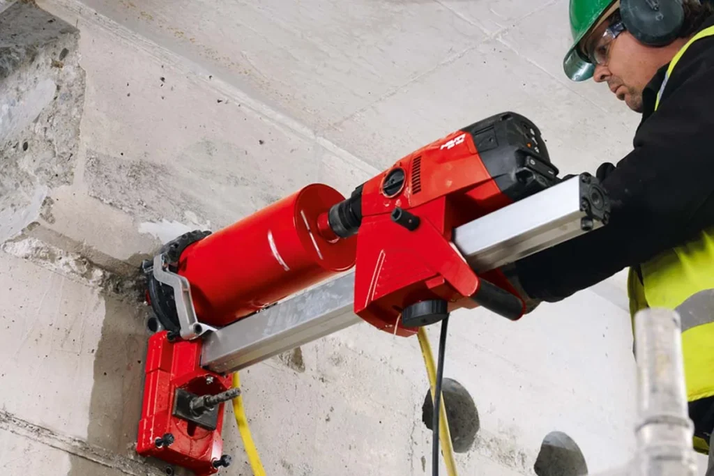 Karot Beton Delme uygulaması yapılan modern bina