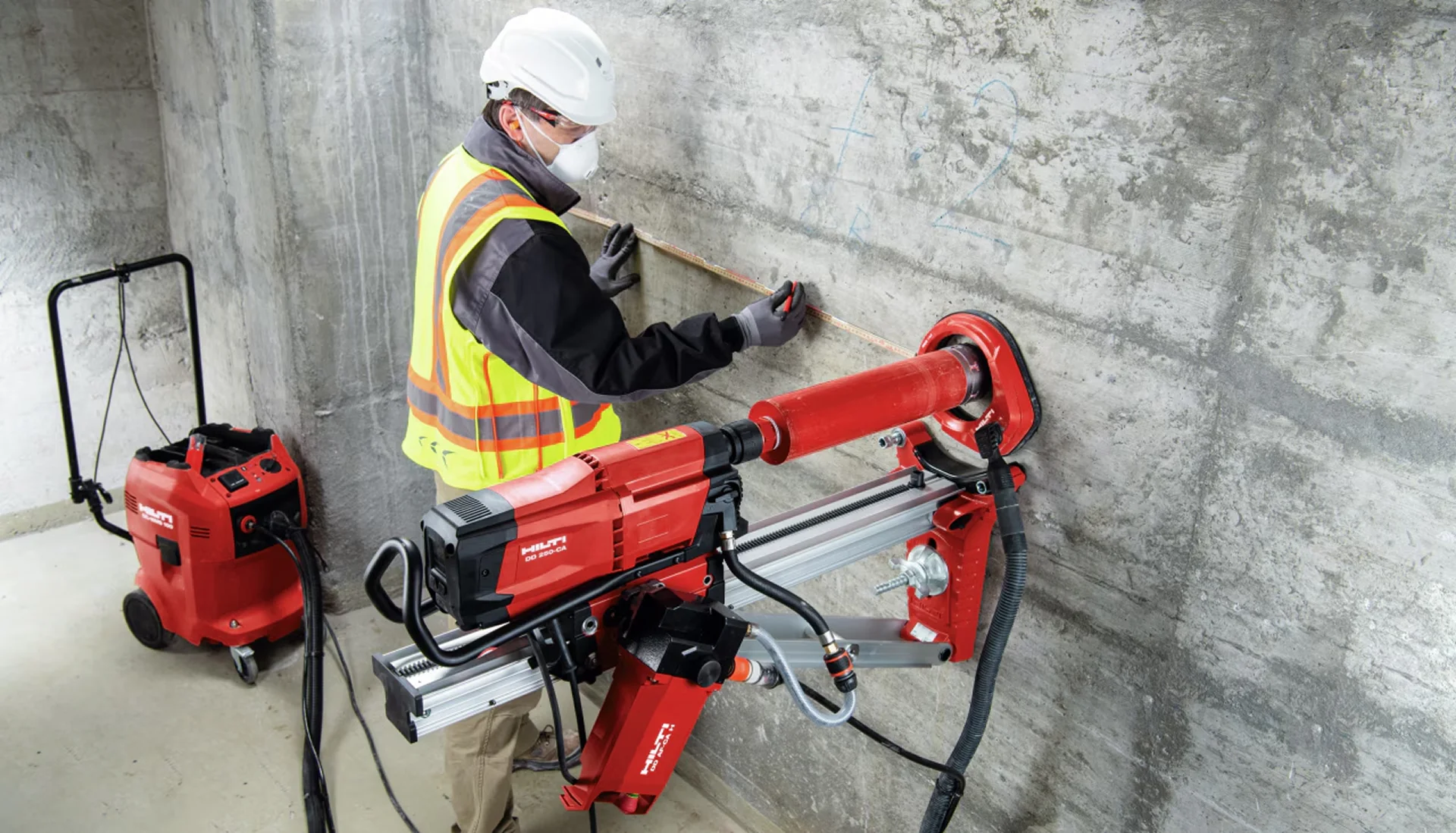 Karot Beton Delme uygulaması yapılan modern bina